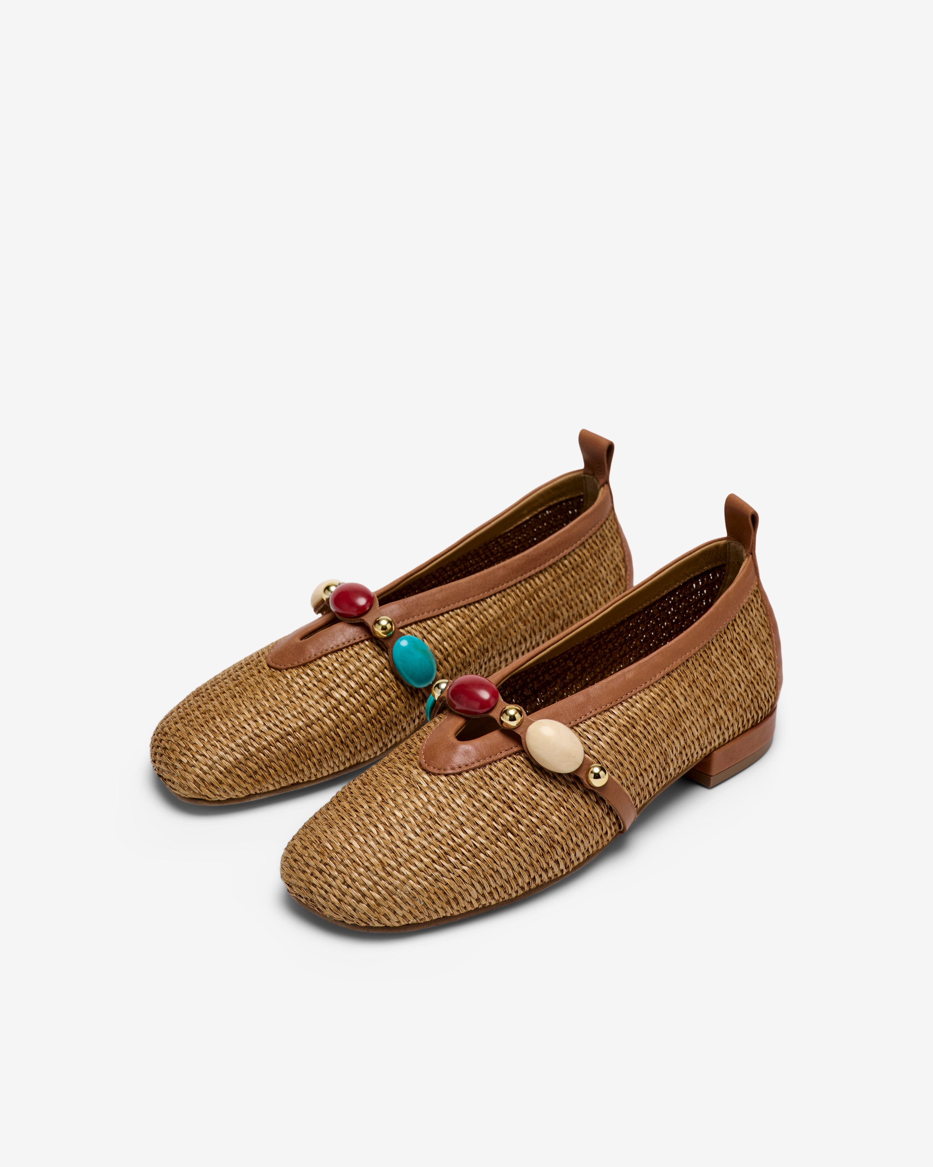RAFIA IBIZA CUERO